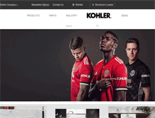 Tablet Screenshot of kohler.co.nz
