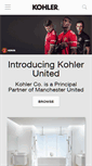 Mobile Screenshot of la.kohler.com