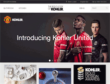 Tablet Screenshot of kohler.co.in