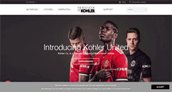 Desktop Screenshot of kohler.co.uk